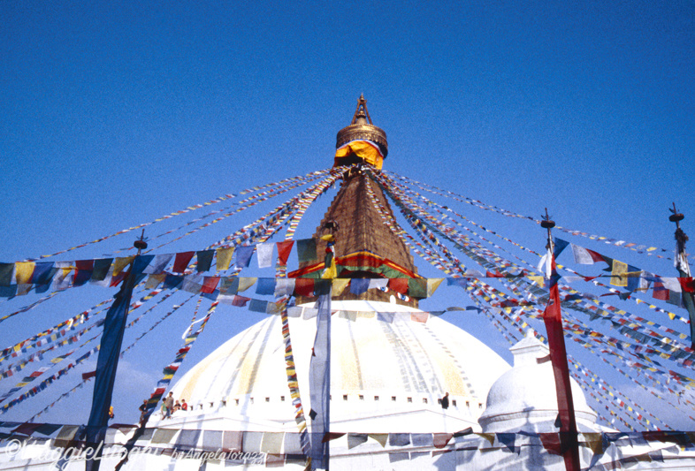 Nepal Tibet Oct 029 Bodhnath