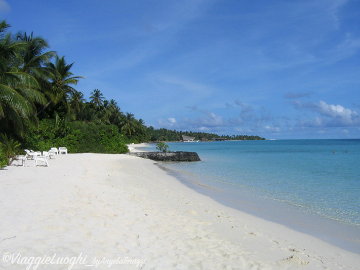 Maldive Kuramathi ’06 164 Lato spiaggia